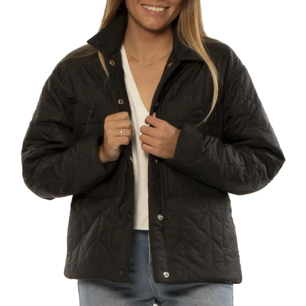 Sisstrevolution Women's Let's Chill Snap Up Jacket