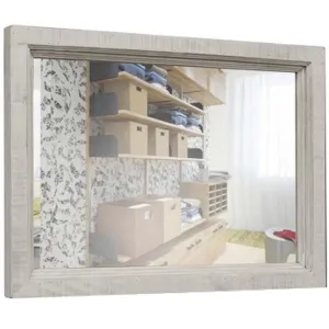 Stonegate Solid Wood Mirror - White