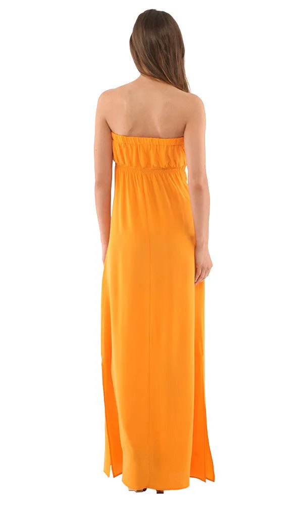 STRAPLESS MAXI