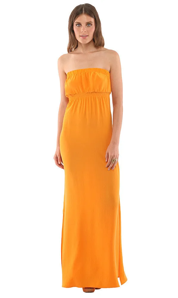 STRAPLESS MAXI