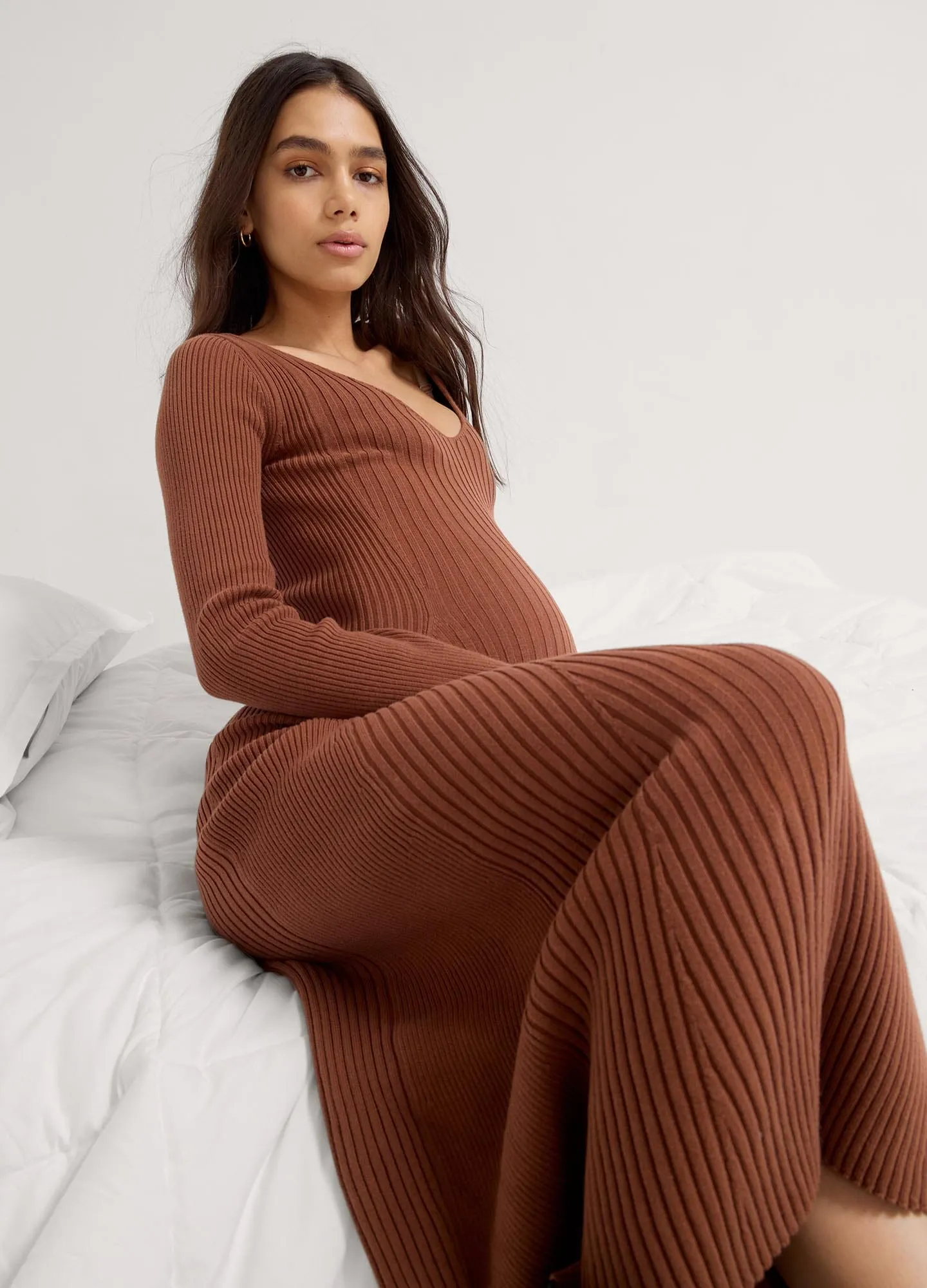 The Dasha Rib Knit Dress