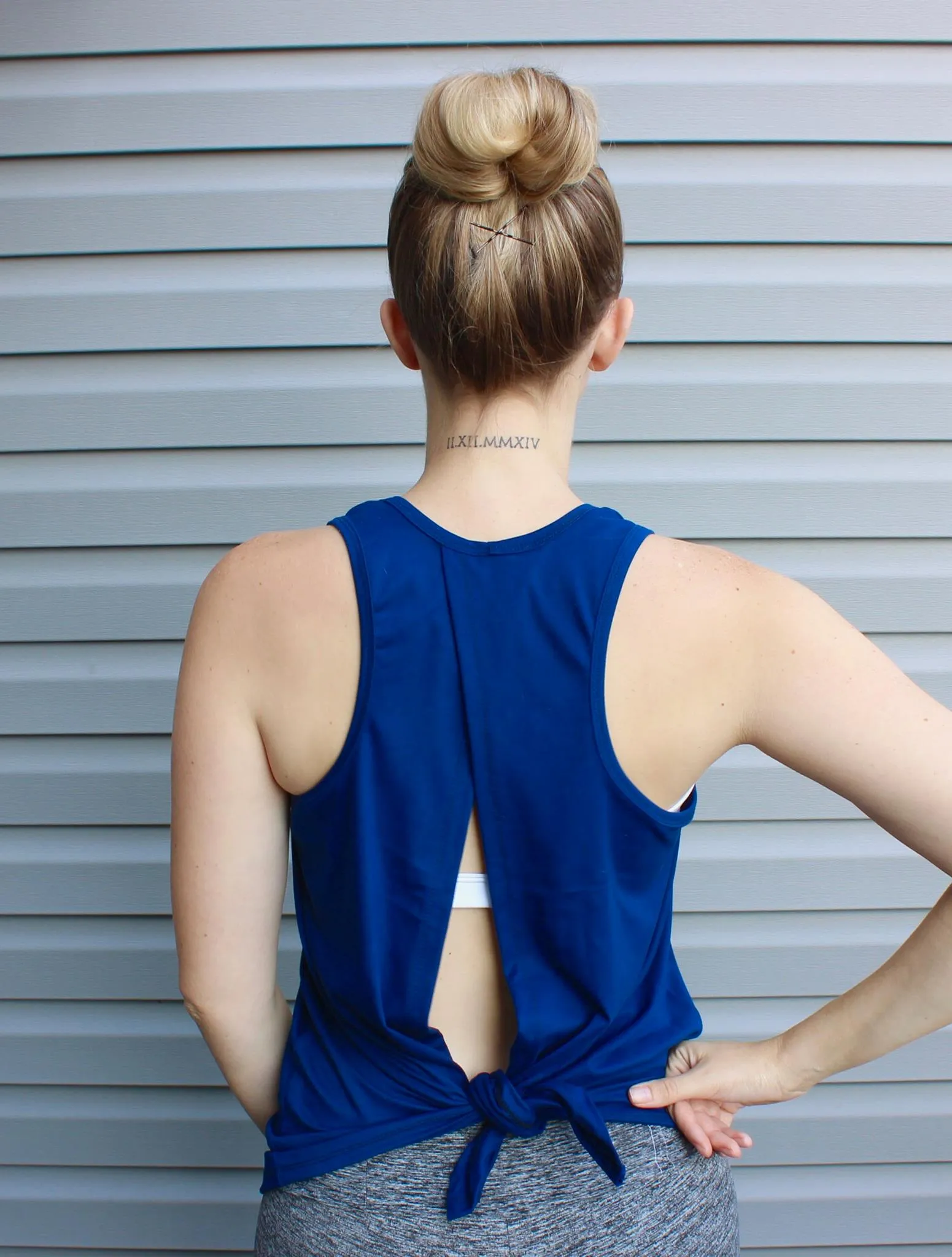 Tie Back Tank - Sizes XXS - 3XL