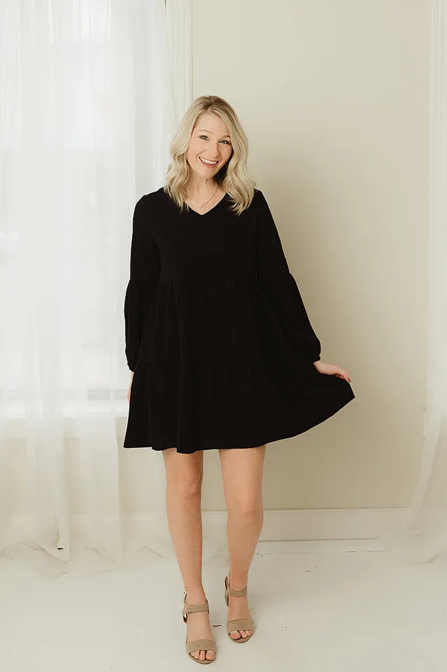 V Neck Tunic Dress