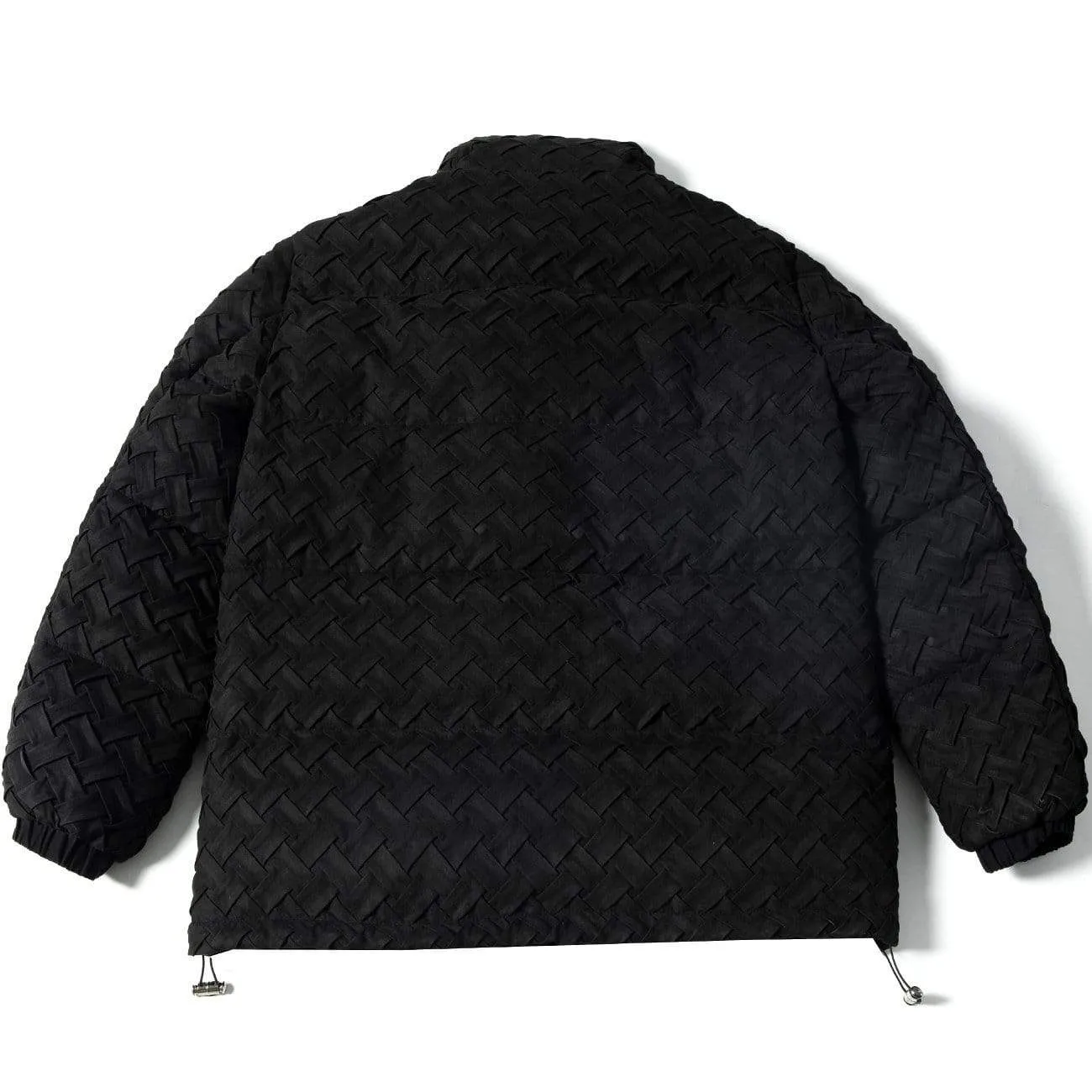 WLS Weave Pattern Winter Coat