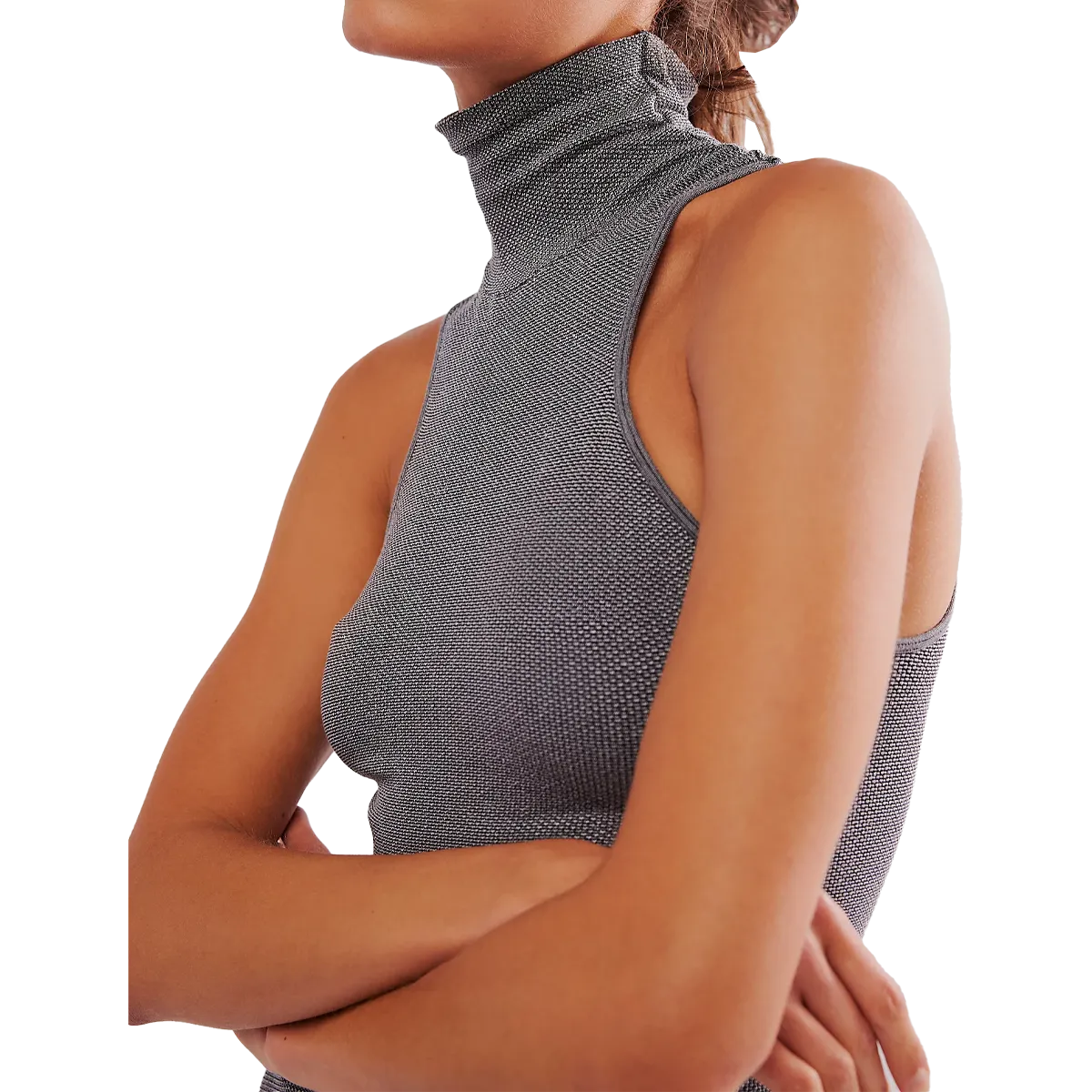 Women's Always Ready Seamless Turtleneck Tank