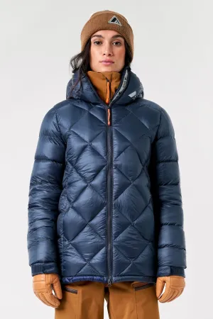 Women's Whitecap Down Parka-Deep  blue