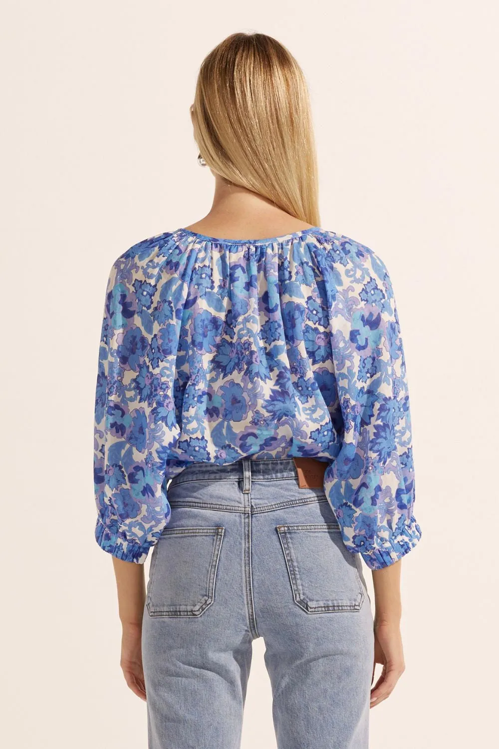 ZOE KRATZMANN | IMBUE TOP PACIFIC FLORAL