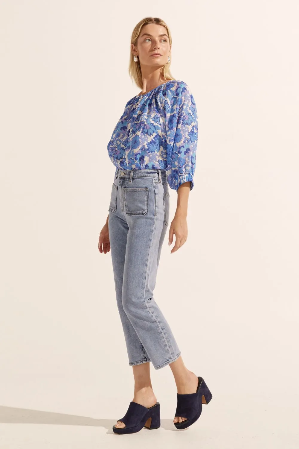 ZOE KRATZMANN | IMBUE TOP PACIFIC FLORAL